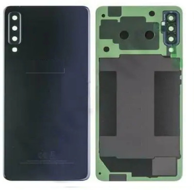 SPAREWARE SAMSUNG Samsung Galaxy A7 2018/A750 -Black (WITH LENS) Back Panel(Black)