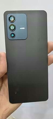 SPAREASP Vivo V23 5G With Lens Black Back Panel(Black)