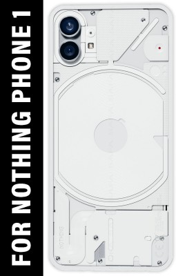 Safa Nothing Phone (1) With Camera Glass Back Panel(White)