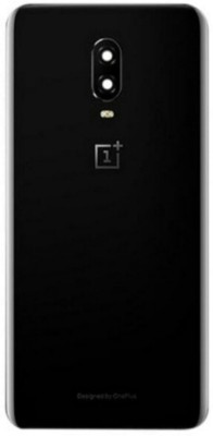 GLAXONIC GLAXONIC OnePlus 6T(Glass) Back Panel(Mirror Black)