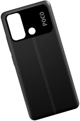 Unique4Ever POCO C55 With Side Volume & Power Buttons Back Panel(Power Black)