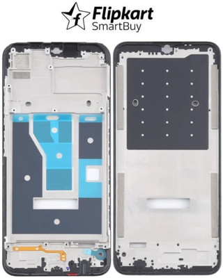 Flipkart SmartBuy Realme Narzo 50i Front Housing LCD Frame Bezel Plate Front Panel(Black)