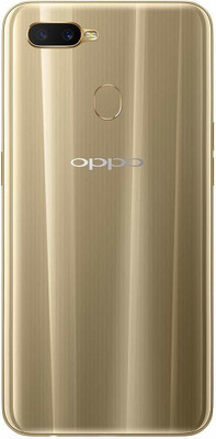 IncMart OPPO A7 Back Panel(Gold)