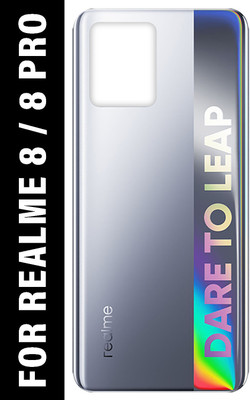 Safa Realme 8 / 8 Pro Back Panel(Cyber Silver)