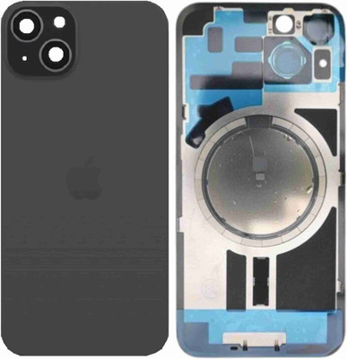 HNVIEW I phone 15 plus With camera lens and wireless magnet Back Panel(BLACK)
