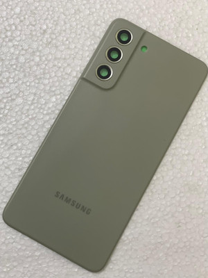 SRaccessories Samsung Galaxy S21 FE 5G Back Panel(Olive Green)