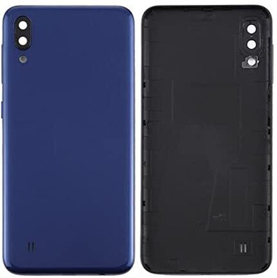 imbi Samsung Galaxy M10 Mobile Phone Panel Power And Volume Button Camera Glass Back Panel(Blue)