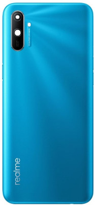 Kraze4blaze Realme C3 (Best Quality)(With Proper Logo) Back Panel(Blue)