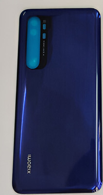 SRaccessories Redmi Note 10 Lite Glass Back Panel(Blue)