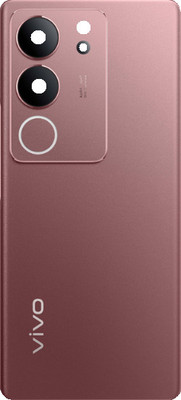 Sandreezz Vivo V29 (5G) (Glass) (With Camera lens Ring) (with Proper Logo) Back Panel(Red)