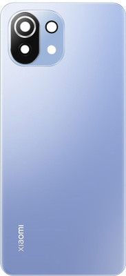 Unique4Ever Mi 11 Lite ( with Camera Ring Lens ) Glass Back Panel(Jazz Blue)