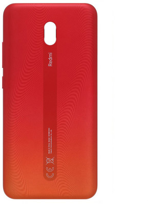 HQP for Xiaomi Redmi 8A ( MZB8458IN, M1908C3KG, M1908C3KH ) Battery Back Door Replacement [ With Volume and Power Key ] Back Panel(Sunset Red)