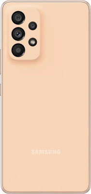 Farcry SAMSUNG GALAXY A53 5G WITH PROPER LOGO Back Panel(AWESOME PEACH)