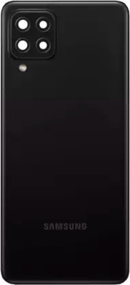 Purplesavvy Samsung Galaxy A22 (4G) With Camera Glass Ring Back Panel(Black)