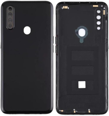 Kraze4blaze Oppo A8 (With Lens and Proper Logo) Back Panel(Black)