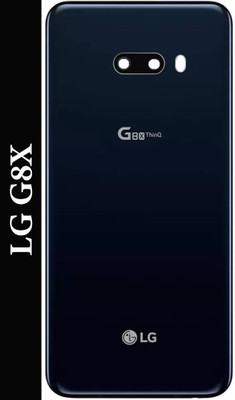 Purplesavvy LG G8X ThinQ ( With Camera Ring Glass Lens ) Back Panel(Black)