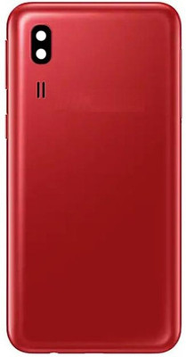 imbi Samsung Galaxy A2 Core (A260) With Middle Frame, Power Volume Button Camera Glass Full Panel(Red)