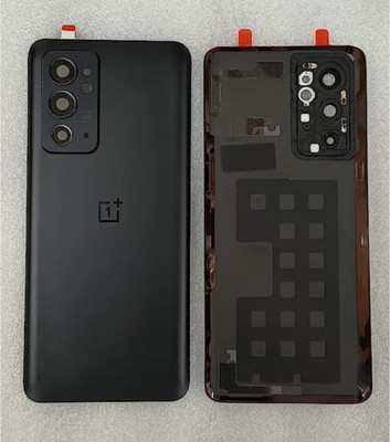 SPAREWARE ONEPLUS Oneplus 9RT -Black (WITH CAMERA LENS & HEAT & SINK GASKET) Back Panel(Black)