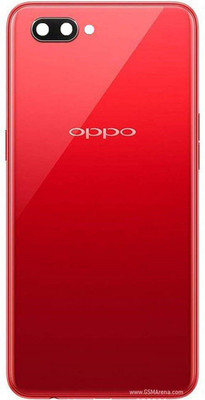 Sandreezz OPPO A3s (with Proper Logo) Back Panel(Red)