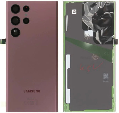 Flipkart SmartBuy SAMSUNG Galaxy S22 Ultra Back Glass with Camera Lens Back Panel(Copper)