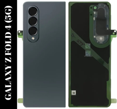 Flipkart SmartBuy SAMSUNG Galaxy Fold 4 (5G) with Camera Ring Lens Glass Back Panel(Gray Green)