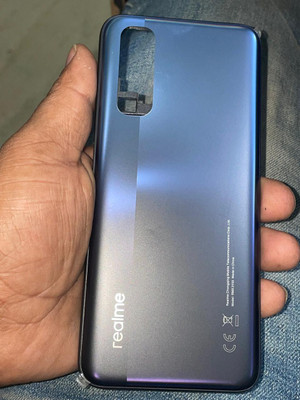 SRaccessories Realme 7 (Housing Body) (Side Keys with Middle Body) Full Panel(Blue)