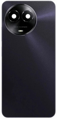 imbi Realme Narzo 60x 5G Battery Door Wth Camera Glass Back Panel(Black)