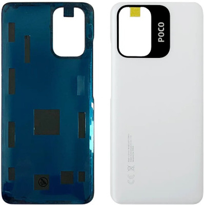 Sandreezz Xiaomi Poco M5s (with Proper Logo) (Best Quality) Back Panel(White)