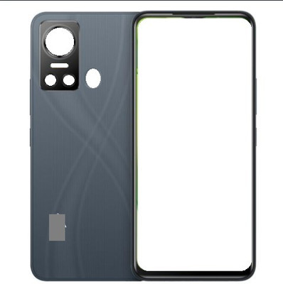 Kraze4blaze iTel Vision 5 (With Proper Logo) Back Panel(Grey)