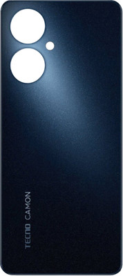 Unique4Ever Tecno CAMON 19 Back Panel(Eco Black)