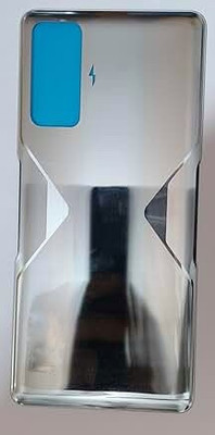 SPAREASP Redmi Poco F4 Gt (With Proper Logo) Silver Back Panel(Silver)