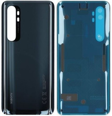 SRaccessories Xaiomi MI Note 10 lite [ glass ] Back Panel(black)