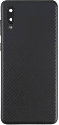 SRaccessories Samsung A02 Back Panel(Black)