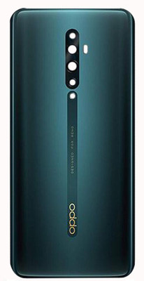 Flipkart SmartBuy Oppo Reno 2 F / Reno 2 z Glass Back Panel(Lake Green)