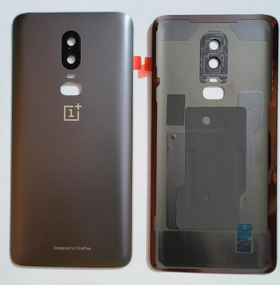 SPAREWARE ONEPLUS Oneplus 6 (With Lens) Back Panel(Matt Black)