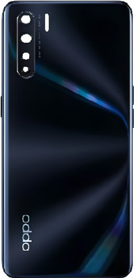 SRaccessories OPPO F15 (Housing Body) (Side Keys with Middle Body) Full Panel(Black)