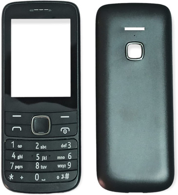 imbi Nokia 225 4G (2020) Front Back Body With Keypad Front & Back Panel(Black)