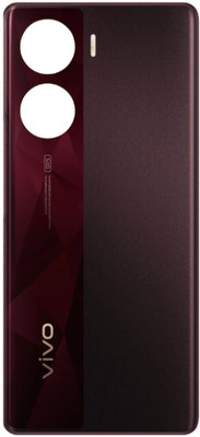 Tusail Vivo 9e (5G) Replacement OG Back Glass Back Panel(Artistic Red)