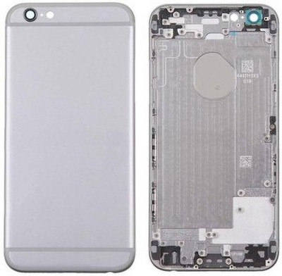SPAREWARE Apple iPhone 6 Plus-Silver (WITH ALL BUTTON) Back Panel(Silver)