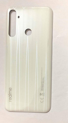 SPAREASP Realme Narzo 10 White Back Panel(White)