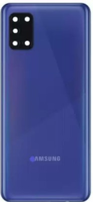 SRaccessories Samsung Galaxy A31 / SM-A315 (With Camera lens) Back Panel(Prism Crush Blue)