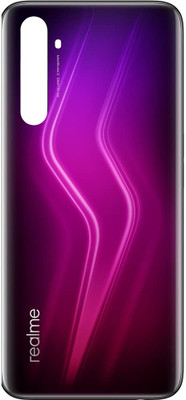 FixHub Realme 6 Pro BACK GLASS COMPATIBLE Back Panel(Lightning Red)