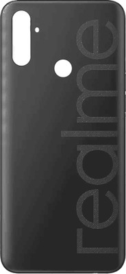 Tworld Realme Narzo 10A ( RMX2020 ) Battery Back Door Replacement Back Panel(Black)