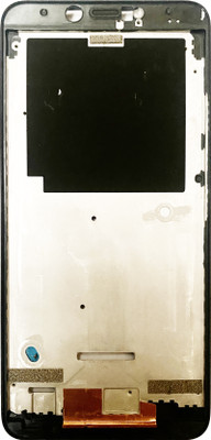 HQP for Tecno Pouvoir 3 Air ( LC6 ) Front Housing LCD Frame Bezel Plate Digitizer Panel(Black)
