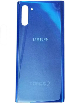 Sparevilla SAMSUNG GALAXY NOTE 10 Back Door Glass Replacement Mobile Back Panel(blue)