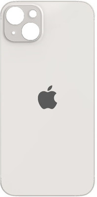 Sandreezz Apple iPhone 14 Plus (Glass) Back Panel(Starlight)