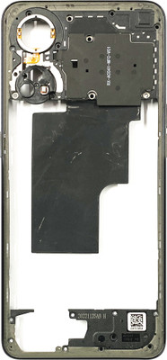 HQP for Oppo Reno8 T 4G ( CPH2481 ) - [ With Volume + Power Key & Network Strips & Flash Light ] Middle frame bezel Chassis Digitizer Panel(Black Starlight)