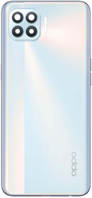 Unique4Ever Oppo ( F17 Pro ) With Middle Ring Camera Lens & Side Volume Power Buttons Full Panel(Metallic White)