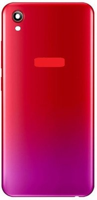 Kraze4blaze Vivo Y91i (With Proper Logo) Back Panel(Sunset Red)