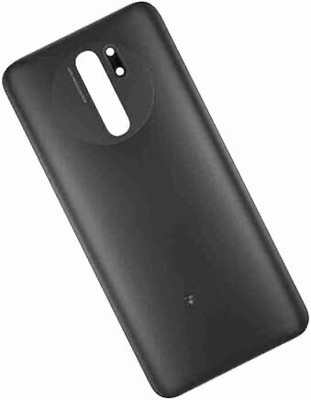 SPAREASP Redmi Mi 9 Prime (With Proper Logo) Black Back Panel(Black)